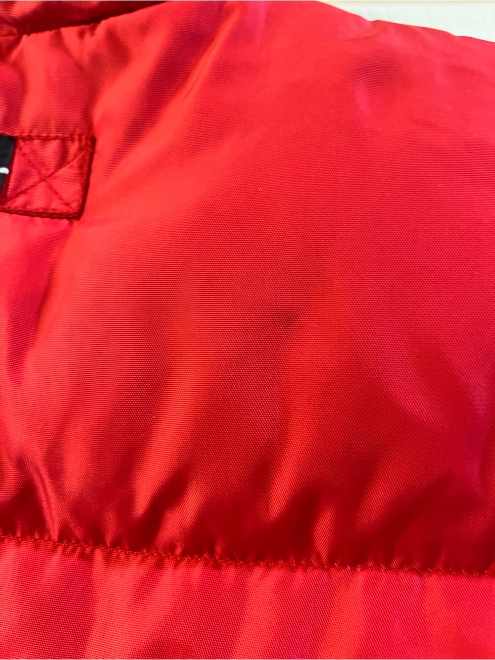 Eddie Bauer Red Puffer Goose  Down Vest - Picture 11 of 14